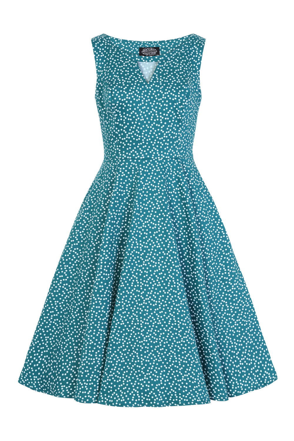 La Rosa Dotty Swing Dress